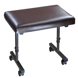 Repose-pieds sur roulettes Aidapt VG819  Beaumont Coutures thermosoudées pour une meilleure hygiène