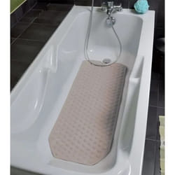 Tapis de Baignoire Identités 818053 Extra-Long Crème antidérapant