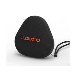 Ledwood Enceinte Bluetooth Portable 15W avec LED Ambiance Etanche Noir