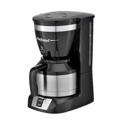 Cafetières Inox Isotherme Techwood TCA-1086I - Capacité du réservoir : 1L (10/15 Tasses) - Coloris Noir