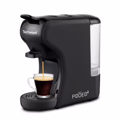 Cafetière Expresso MULTI-CAPSULES Techwood TCA-196N - Puissance : 1450W - Coloris Noir