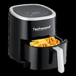 Friteuse sans huile Techwood TFR-358SHD 3.5 L ~ 1 Kg de frites Puissance 1200W Coloris Noir