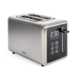 Grille-pain digital DOD205 Livoo 2 fentes larges 35 cm 850 W  Panneau de contrôle tactile Gris