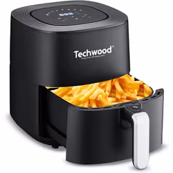 Friteuse sans huile  AirFryer Techwood TFR-556SHD 1700W Capacité 5.5L ~ 1.5 Kg de frites