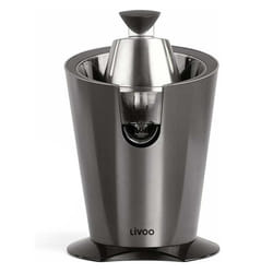 Presse-agrumes électrique 160W Inox LIVOO DOD164 - 2 cônes bras levier réservoir 330ml