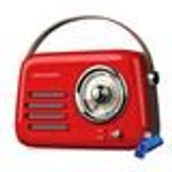 Radio Portable - LEDWOOD - ALMA - Bluetooth 5.3 - FM - 30W - Rouge
