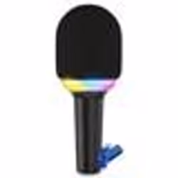 Microphone Karaoké Ledwood SINGMASTER Effet LED RGB Bluetooth Effet voix batterie 4H Enceinte 15W Recharge USB+Clé 32G
