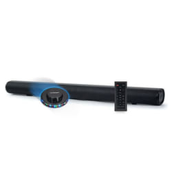 Barre de son TV Muse M-1680 SBT - 120W - avec Bleutooth HDMI USB Prise coaxial Entrée optique Montage mural Jeu de lumière