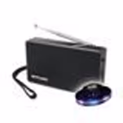 RADIO CD BLUETOOTH M-30-BT - Bluetooth - CD/CD-R/CD-RW/MP3 - FM/MW avec 20+10 stations mémorisables - Lumière OVNI inclus