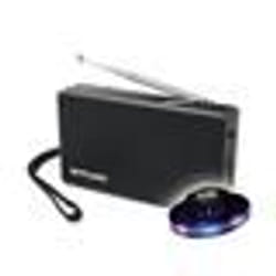 RADIO CD BLUETOOTH  M-30-BT - Bluetooth - CD/CD-R/CD-RW/MP3 - FM/MW avec 20+10 stations mémorisables -  Lumière OVNI inclus