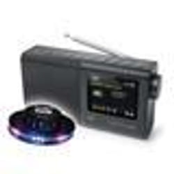 RADIO DAB+ / FM  M-117-DB - Radio à lecture numérique FM DAB/DAB+ - 3W - Ecran couleur 2.8 TFT LCD - Lumière OVNI
