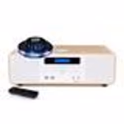 Micro chaine CD/Bluetooth MP3/USB/DAB+ MIC201IDABBT - Puissance 60W - 20 Stations radio mémorisables Animation LED OVNI