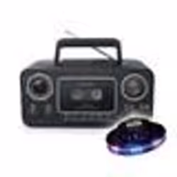 RADIO CASSETTE CD M-182-RDC - Affichage LED - Fonction rép. totale ou partielle -LECTEUR CD - Antenne FM - Lumière OVNI