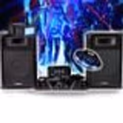 PACK SONORISATION COMPLET Disco 480W IBIZA SOUND DJ300 Ampli - Table de mixage - Enceintes - Micro Jeu Lumière OVNI STROBE LE ...