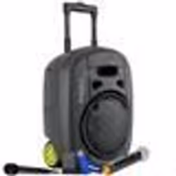 Enceinte Active Portable IBIZA SOUND PORT8VHF-MKII-TWS Autonome 20cm 400W USB Bluetooth TWS 1 MicVHF et filaire+ clé USB 32go