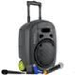 Enceinte Active Portable IBIZA SOUND PORT8VHF-MKII-TWS Autonome 20cm 400W USB Bluetooth TWS 1 MicVHF et filaire+ clé USB 32go