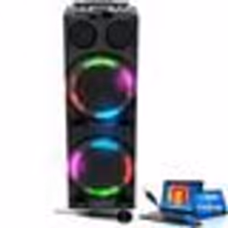 Muse M-1982 DJ Sono Party Box Sono 600W - Entrées AUX/Micro/Guitare - USB/Bluetooth +Câble PC ORDI Smartphone Soirée Fête