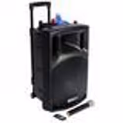 Enceinte BOOST150VHF-BT Portable Autonome - 800W -1 5/38CM AVEC USB BLUETOOTH 1 MICRO VHF+clé usb 32gigas