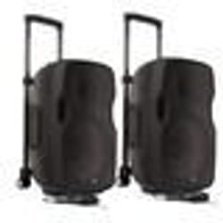 Pack Enceintes Actives Gemini AS 10 TOGO 2000W - sur Batterie avec Microphone USB/Bluetooth/AUX/SD SONORISATION DJ PA