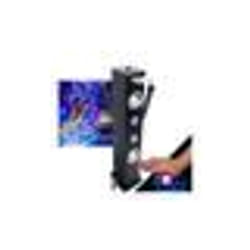 Colonne son HIFI Inovalley HP49CD 100W USB Bluetooth RADIO 2 Microphones Karaoké + supports Bagues LED EN CADEAUX