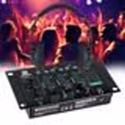 Table de mixage Pronomic DX-26 MKII - à 3 canaux - fonction talkover - Casque - Sonorisation MIX DJ - Pack Découverte