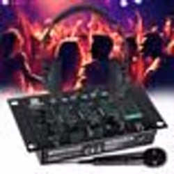 Table de mixage Pronomic DX-26 MKII - à 3 canaux - fonction talkover Casque et microphone - Sonorisation MIX DJ Pack Découver ...
