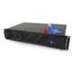 AMP800-MKII - IBIZA - Amplificateur de sonorisateur professionnel de 2x600W  sorties Speakon+ Clé USB 32G