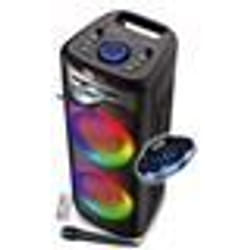 Enceinte DJ 1000W Lumineuse Lecteur CD Inovalley MS06-CD-XXL - Bluetooth 5.0 USB - Karaoké RADIO FM LIGHT OVNI Soirée Fête