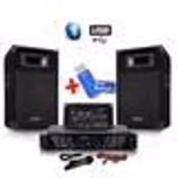 Pack sono 480W + table de mixage + 2  HP + mic+ Clé USB 32G