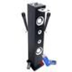 Tour de son Lecteur CD et Karaoké Inovalley HP49CD - 100W - USB Bluetooth RADIO FM 2 Microphones avec supports -+clé USB 32Go