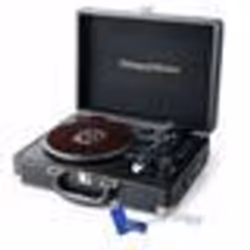 Platine vinyle stéréo vintage collection 33/45/78 tours avec enceintes intégrées - USB/SD/AUX - Clé USB 32gigas