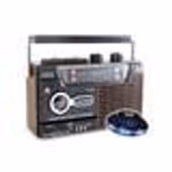 Radio-cassette USB look Rétro OLDSOUND Inovalley RK10N - Radio FM/AM/SW Lecteur enregistreur K7 audio 1 x 8W LED OVNI