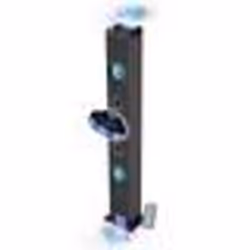 Tour de son INOVALLEY HP58BTH - Lumière LED Multi-rayons Bluetooth Radio FM AUX - 4x 15W Télécommande LED OVNI