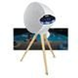 Enceinte portable Muse ML-655 BT 100W sur Batterie Bluetooth LED Color  - IPX4 Resistance aux projections deau Light OVNI