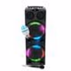 Enceinte Sono Party Box Muse M-1982 DJ 600W USB/Bluetooth / Entrées AUX/Micro/Guitare Ambiance LED multicolore Lumière DIAMS