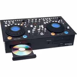 Lecteur double CD - Pronomic CDJ-500 - Platines Full-Station pour DJ canaux CD USB lecteur SD et 2 canaux Line