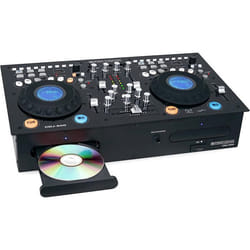 Lecteur double CD - Pronomic CDJ-500 - Platines Full-Station pour DJ  canaux CD USB lecteur SD et 2 canaux Line
