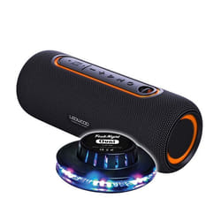 Enceinte Nomade LEDWOOD XTREM140 LD-XT140BT-BLACK 100W/10W RMS Bluetooth 5.0 TWS Etanche IPX5  Autono. 6H Jeu Lumière Ovni