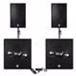 Pack sonorisation - BM SONIC BMS-181815 - 3400W - Enceintes DJ 15 + 2 Caissons 18 + Pieds - USB/BLUETOOTH