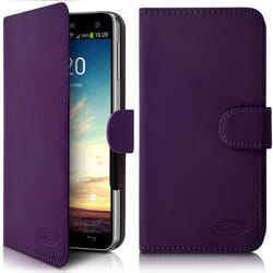 Etui Portefeuille Universel S Couleur Violet pour Logicom Link