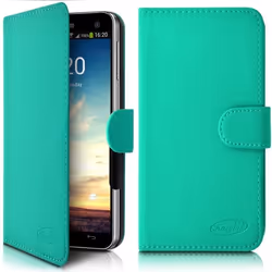 Etui Portefeuille Universel S Couleur Turquoise pour Logicom Link - INFINIX - Semi-rigide - Adulte - Mixte