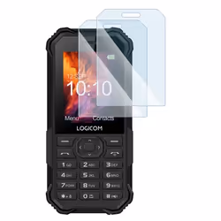 Verre de protection - Logicom - Xtrem 40 - Pack x2 - Dureté 9H - Résistant aux rayures