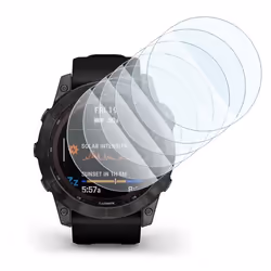 Film de Protection - Garmin - Fenix 7X - Transparent - Résistant aux chocs - Application sans bulles
