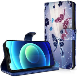 Étui Portefeuille - WIKO - HF06 2-D - Simili-cuir - Compatible Universel - Rabat