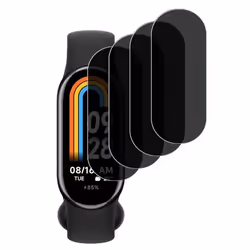 Protection décran - Xiaomi - Smart Band 9 - Anti-espion - Nano Verre Flexible - Pack x4