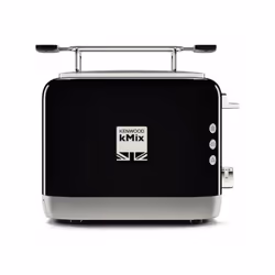 Le grille-pain kMix de KENWOOD est un appareil puissant de 900 W avec un corps en métal et une fonction prévisualisation. Il  ...