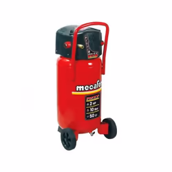 Le compresseur d'air vertical MECAFER FIFTY est compact, léger et sans huile, ce qui le rend facile a transporter et a stocke ...