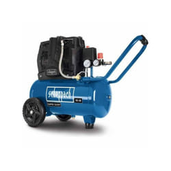 Compresseur d'air silencieux horizontal a deux cylindres Scheppach HC25Si - 24 l - 1100W - 8 barss - 1,5 cv