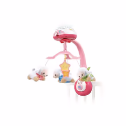 VTECH - Vtech Baby - Mobile Lumi Mobile Compte-Moutons Rose