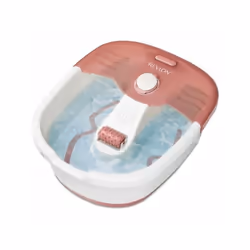 Bain de pied relaxant avec set pédicure complet de 9 accessoires